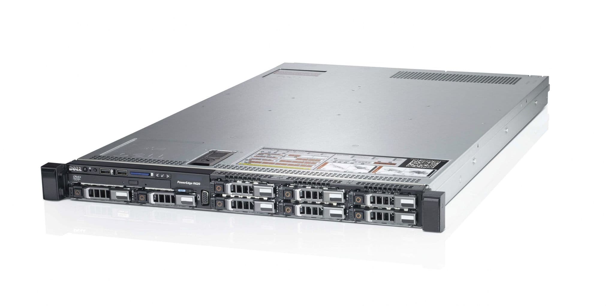 Dell PowerEdge R620 2 x E5-2630 V2 SIX-CORE XEON 2 6GHz 96GB 1U