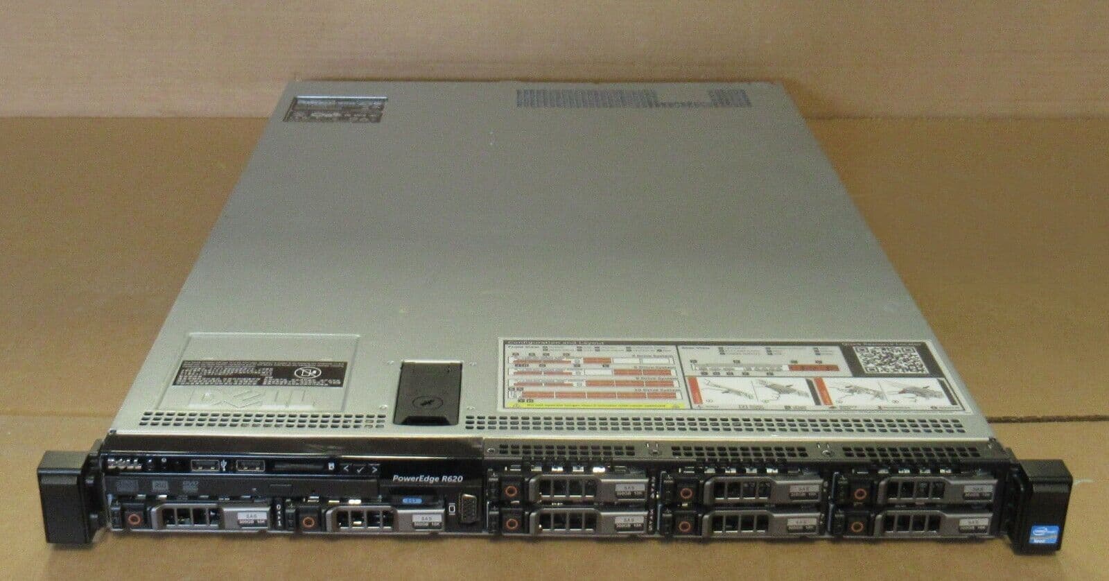 Dell PowerEdge R620 2x 10-C E5-2660v2 2 20GHz 64GB Ram 2 1TB HDD H710 ...
