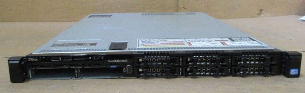 Dell PowerEdge R620 2x 10C E5-2670v2 2 5Ghz 128GB RAM 8-Bay 2 5