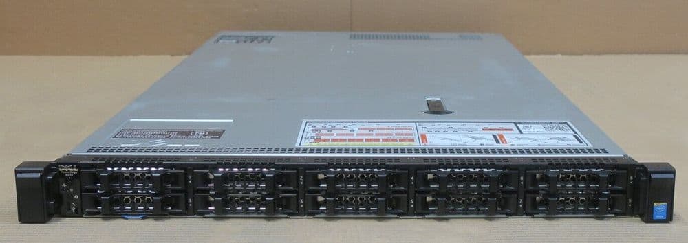 Dell PowerEdge R630 2 x 10 Core E5-2660v3 64GB RAM 10 x 2 5