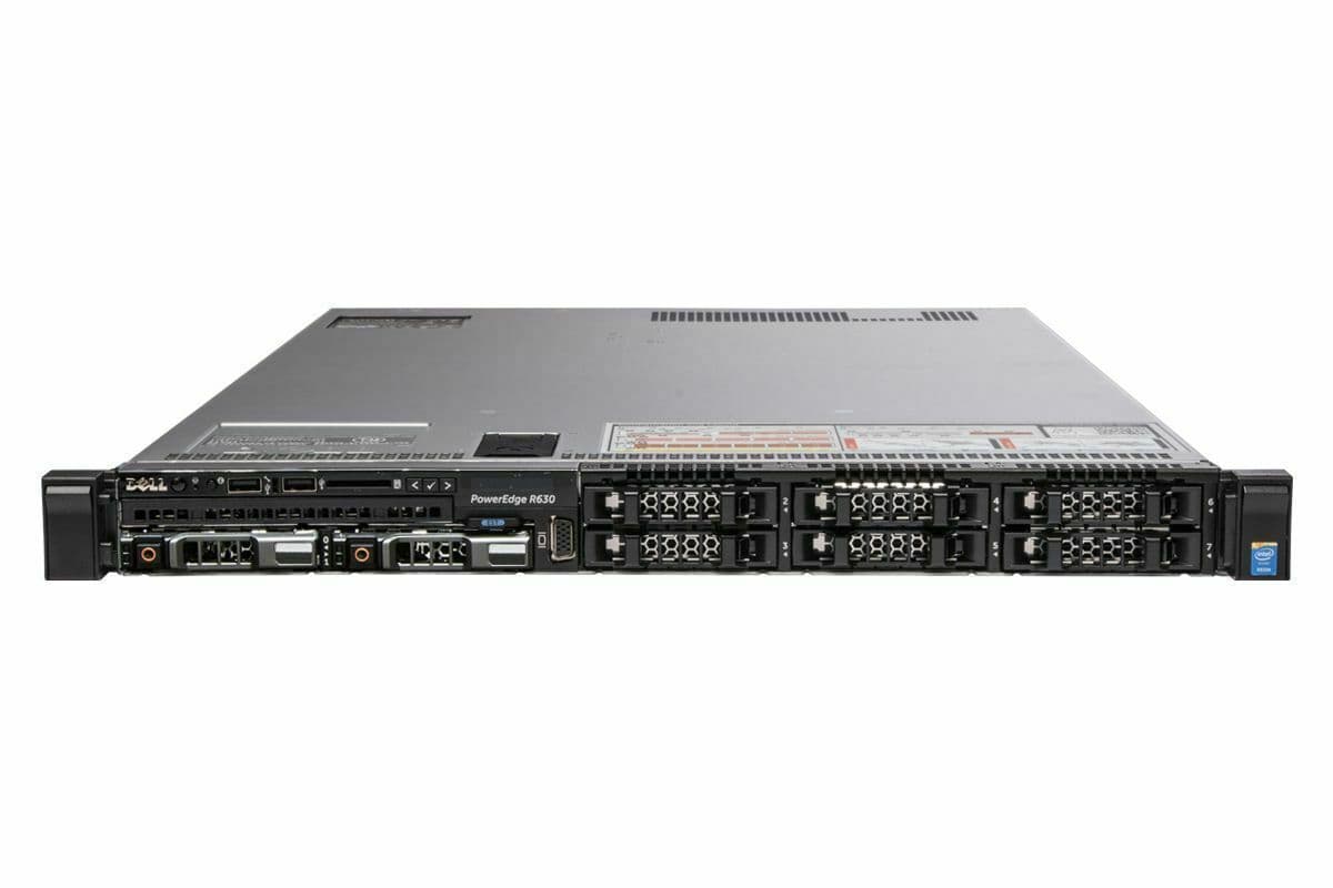 サーバー DELL PowerEdge R630 Xeon e5-2643V4 #1 Dell PowerEdge R630 8 Bay SFF 2x Xeon E5-2643V4 DDR4 SSD