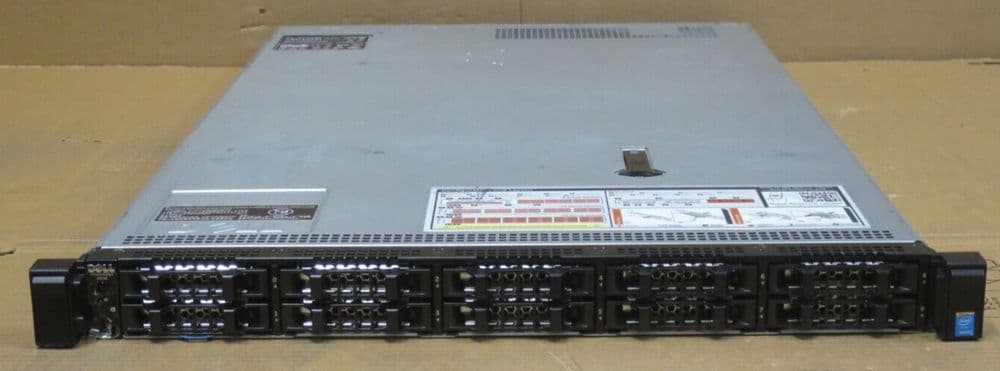 Poweredge R600 Dell PowerEdge R630 8-Core 2x E5-2630v3 2 4GHz 64GB 10x 2 5
