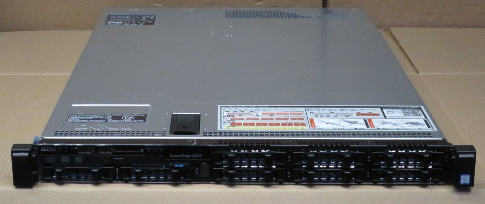 Dell PowerEdge R630 8bay 2 5