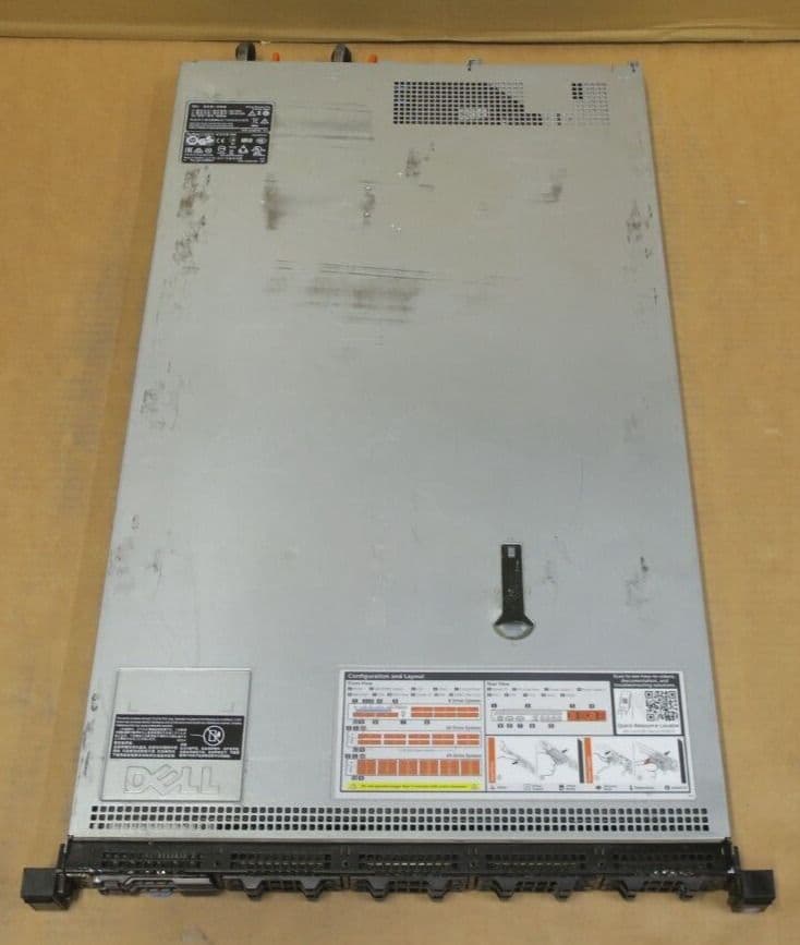Dell PowerEdge R630 Eight-Core E5-2630v3 64GB RAM 2x 240GB SSD 10-Bay ...