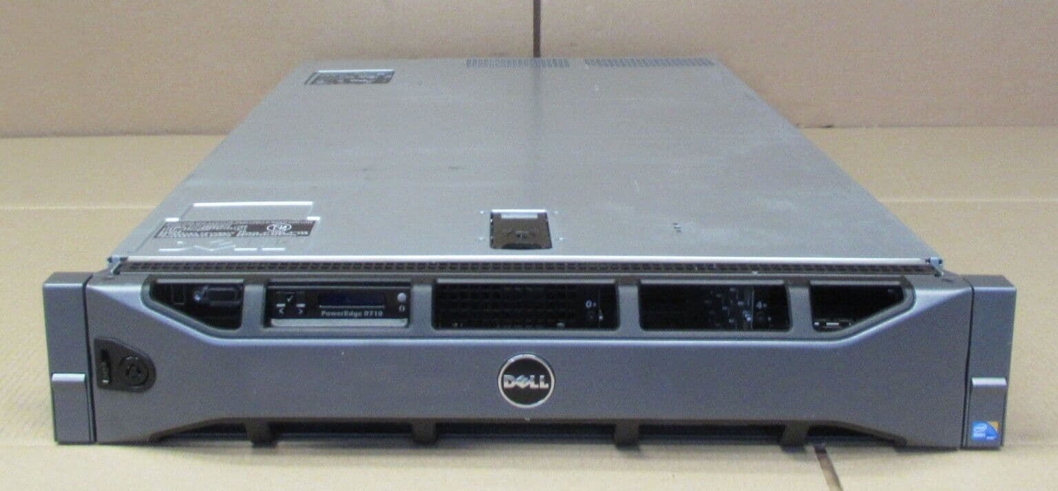 Dell PowerEdge R710 2x Six-Core E5660 2 80GHz 160GB Ram 8x 2 5