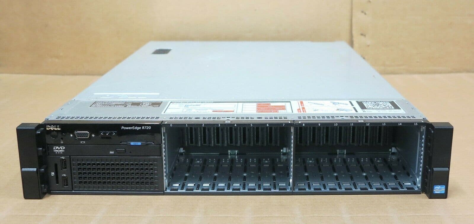 Dell PowerEdge R720 2x 8-C E5-2650 2GHz 64GB Ram 16x 2 5