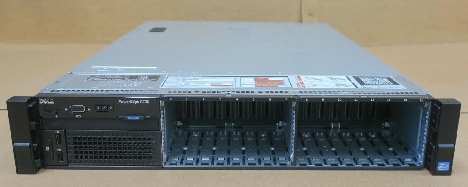 Dell PowerEdge R720 2x Ten-Core E5-2660v2 256GB Ram 16x 2 5
