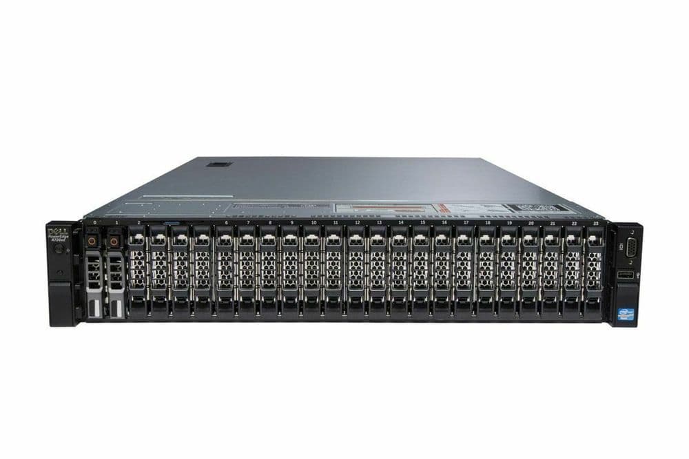 Dell PowerEdge R720xd 2x 8-Core E5-2670 2 6Ghz 64GB RAM 2x 800GB SSD 2U ...