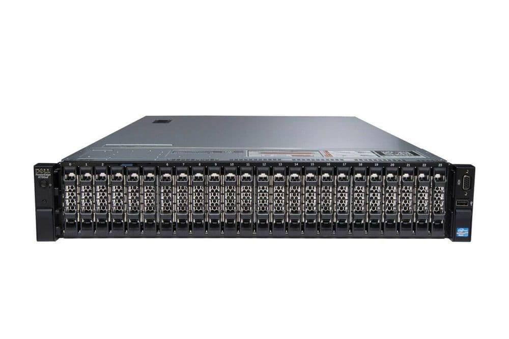 Dell PowerEdge R720xd 2x 8C E5-2650v2 2 6Ghz 384GB RAM 24x 2 5