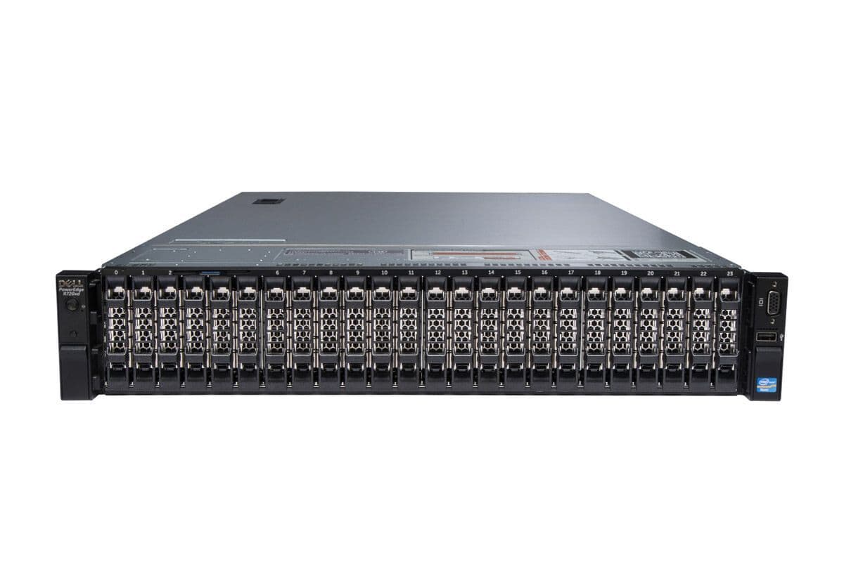 Dell PowerEdge R720xd 2x Six-Core E5-2620 2Ghz 32GB RAM 24x 2 5