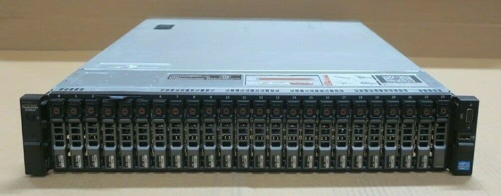 Dell PowerEdge R720xd 8C E5-2650 2 00GHz 96GB Ram 25x 300GB 10K HDD 2U ...