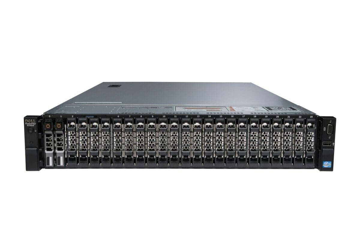 Dell PowerEdge R720xd Eight-Core E5-2650 2 0GHz 32GB Ram 2x 300GB HDD ...