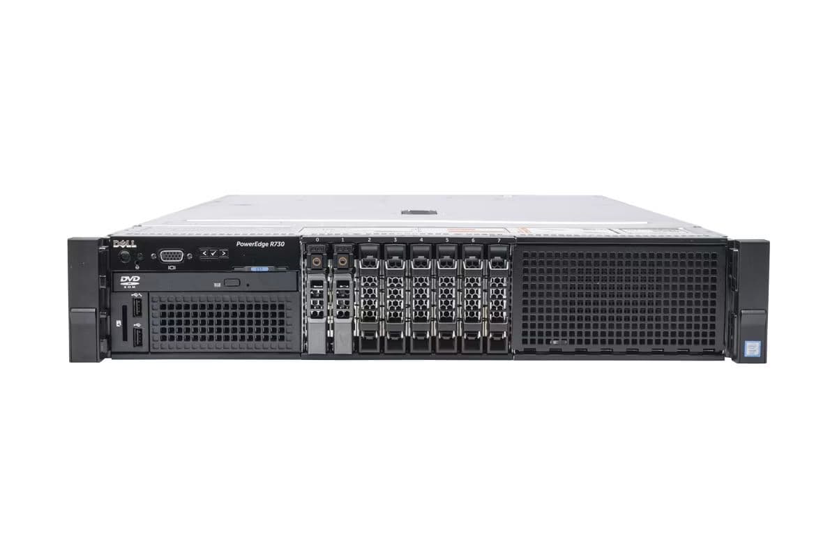 Dell PowerEdge R730 2x 12-Core E5-2670v3 32GB Ram 2x 600GB HDD 8-Bay 2U ...