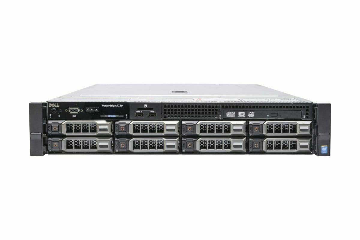 Dell PowerEdge R730 2x 8-Core E5-2640v3 2 6Ghz 64GB Ram 8x 6TB HDD