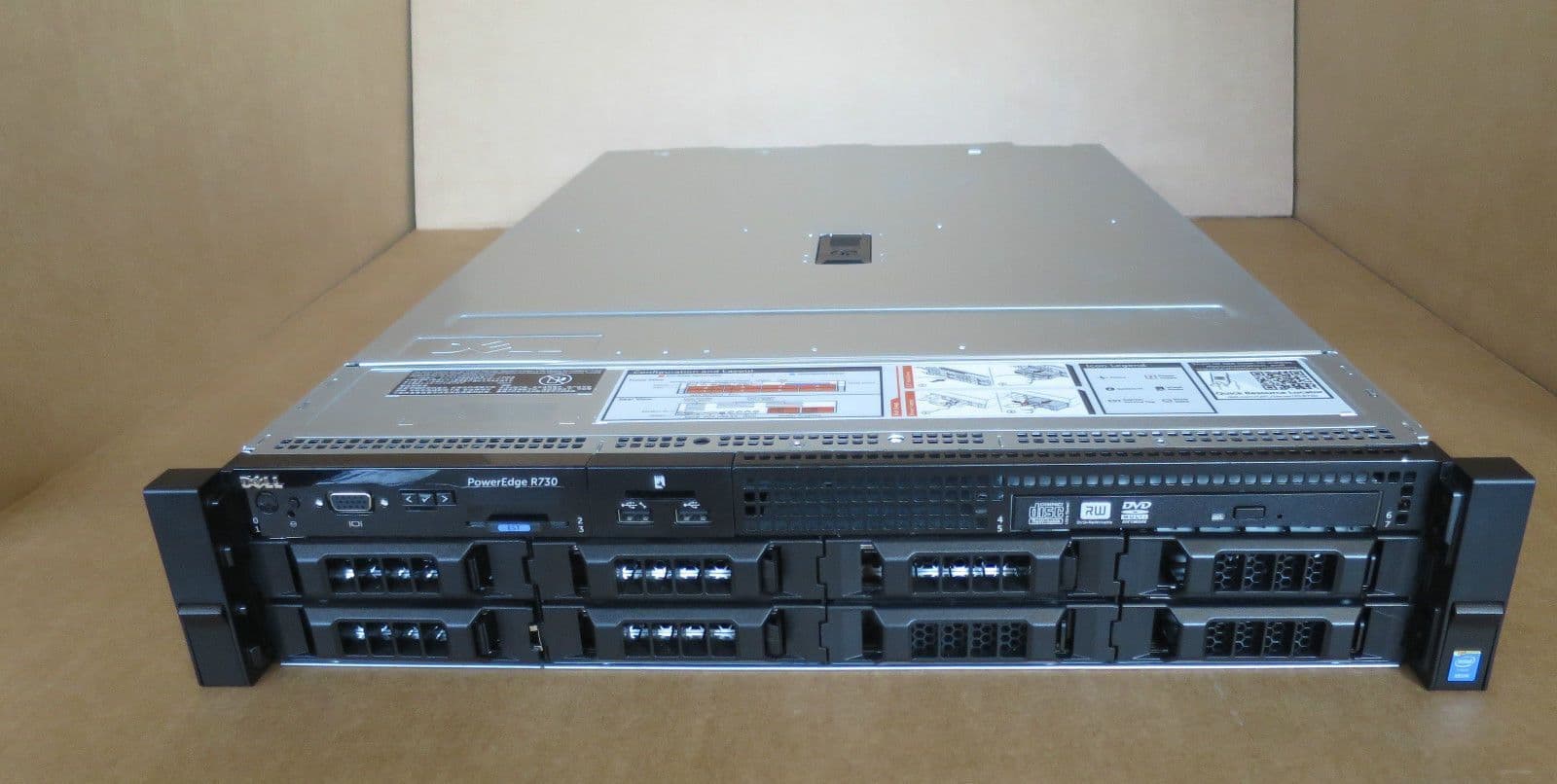 Dell PowerEdge R730 2x Intel XEON HEX-CORE E5-2620 v3 48GB 2U server ...
