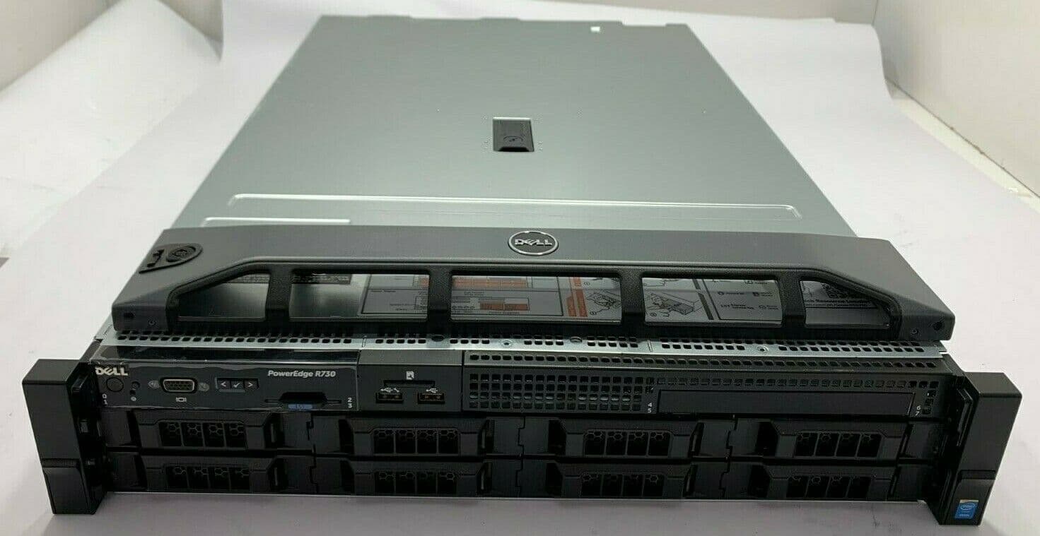 Dell PowerEdge R730 2x Ten-Core E5-2630v4 2 2GHz 128GB 8x 2 5
