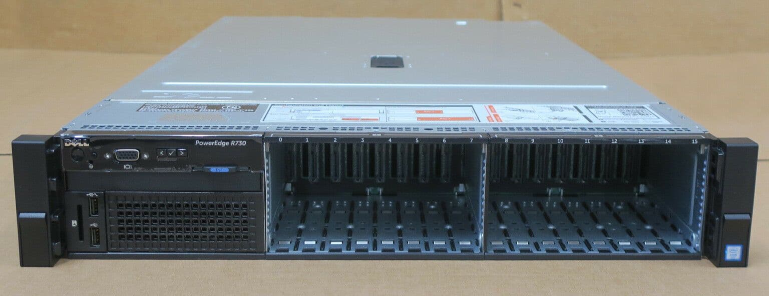 Dell PowerEdge R730 2x Ten-Core E5-2650v3 256GB Ram 16x 2 5