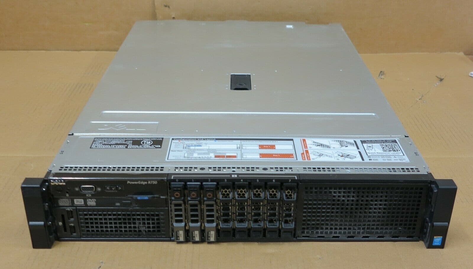 Dell PowerEdge R730 XEON E5-2620v3 2 4Ghz 48GB Ram 3x 300GB