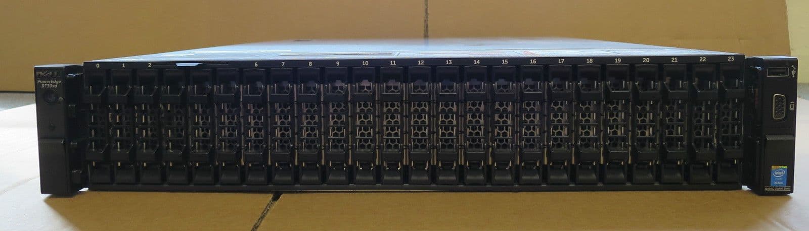 Dell PowerEdge R730xd 2 E5-2620v3 96G 26x 2 5