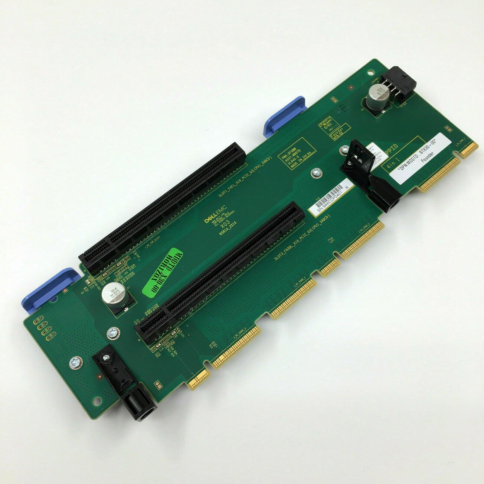 Dell PowerEdge R740 R740XD Riser Card PCI-E 2 0 X16 Extension Card MDDTD