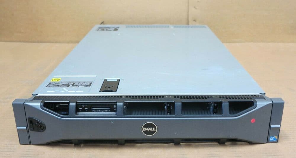 Dell PowerEdge R810 2x 6C Xeon E7540 2GHz 256GB Ram 6x 2 5" Bays H200