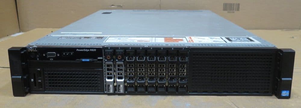 Dell PowerEdge R820 2x 6Core E5-4610 192GB RAM 2x 785GB ioDrive2 2U Server