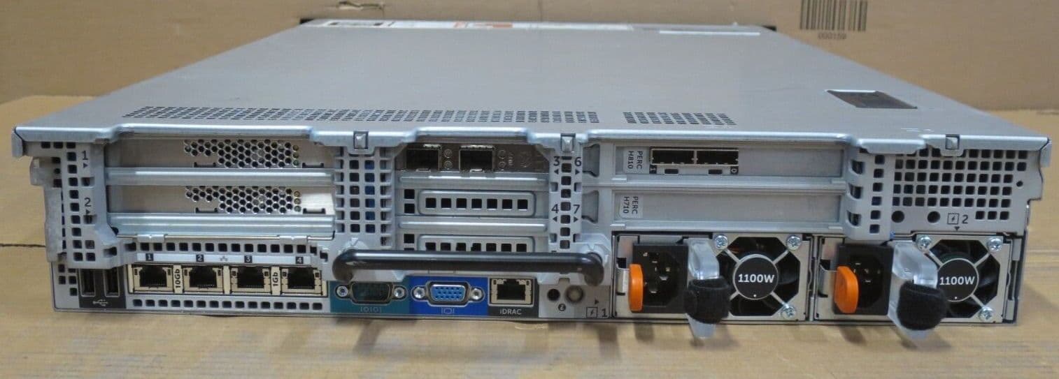 Dell PowerEdge R820 2x 6Core E5-4610 192GB RAM 2x 785GB ioDrive2 2U Server