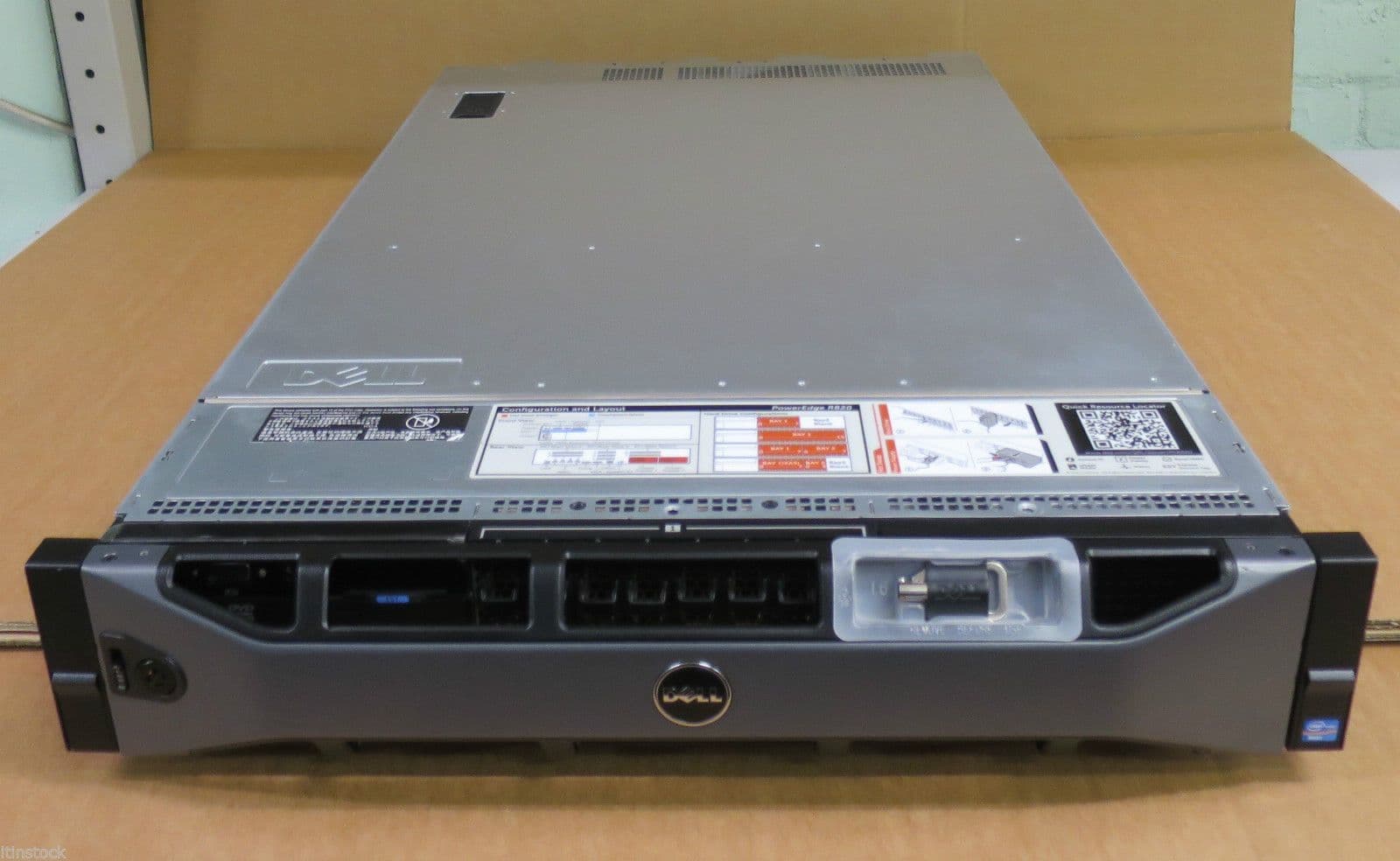 Dell PowerEdge R820 4 x Intel Xeon E5-4650 8-Core 2 7GHz 384GB 16