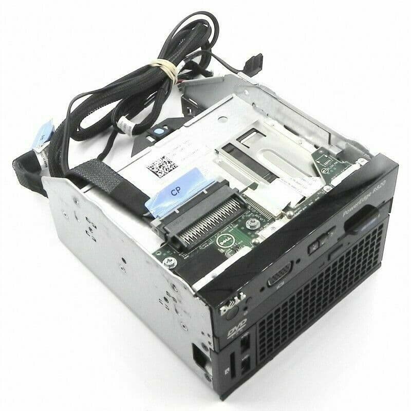 Dell PowerEdge R820 I/O Panel W/2xUSB VGA Media/DVD Bay with Cables W9R7X