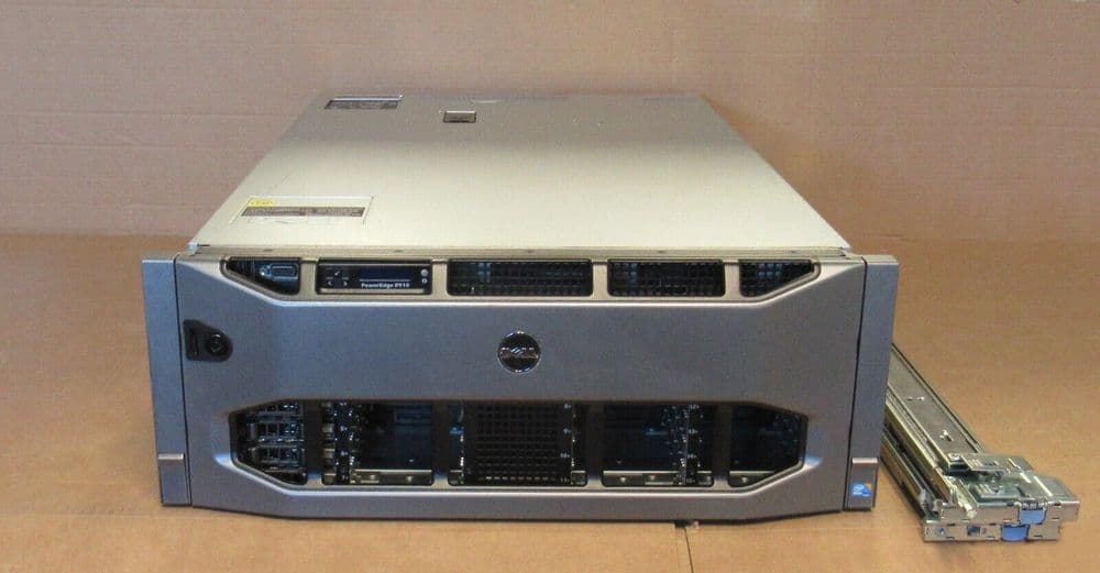 Dell PowerEdge R910 4x Xeon Six-Core E7540 2 00GHz 64GB Ram 1 2TB HDD ...