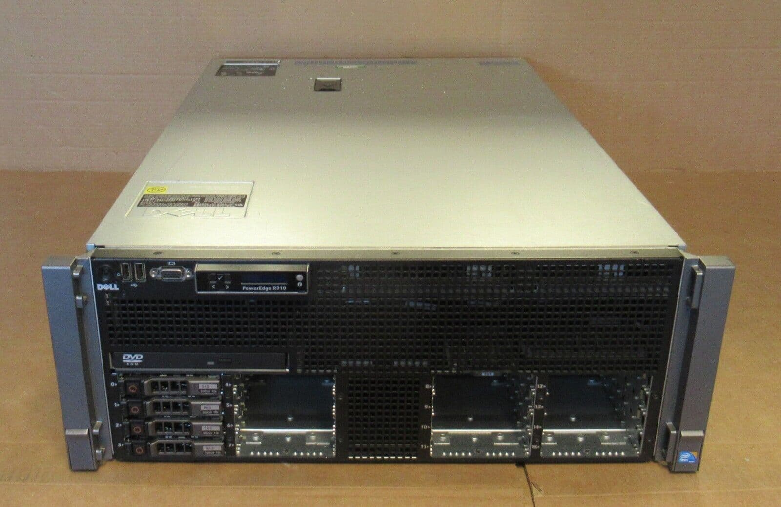 Dell PowerEdge R910 4x Xeon Six-Core E7540 2 00GHz 64GB Ram 1 2TB HDD ...