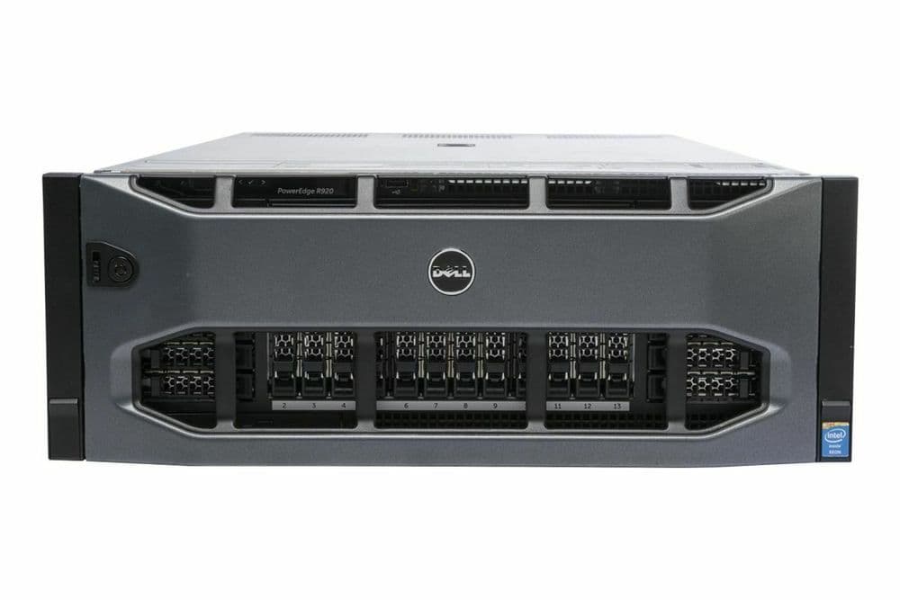Dell PowerEdge R920 Server 2x 12-Core E7-4850 v2 2 3Ghz 256GB Ram 2x ...