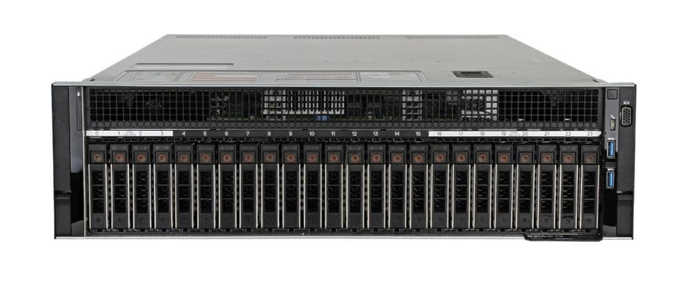 Dell PowerEdge R940 4x 24C Platinum 8160 512GB Ram 8x 1 2TB HDD 24-Bay ...