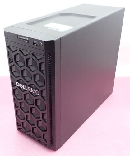 Dell PowerEdge T140 Mini Tower Server 4-Core E-2144G 16GB RAM 4x 3.5" Bay H730P