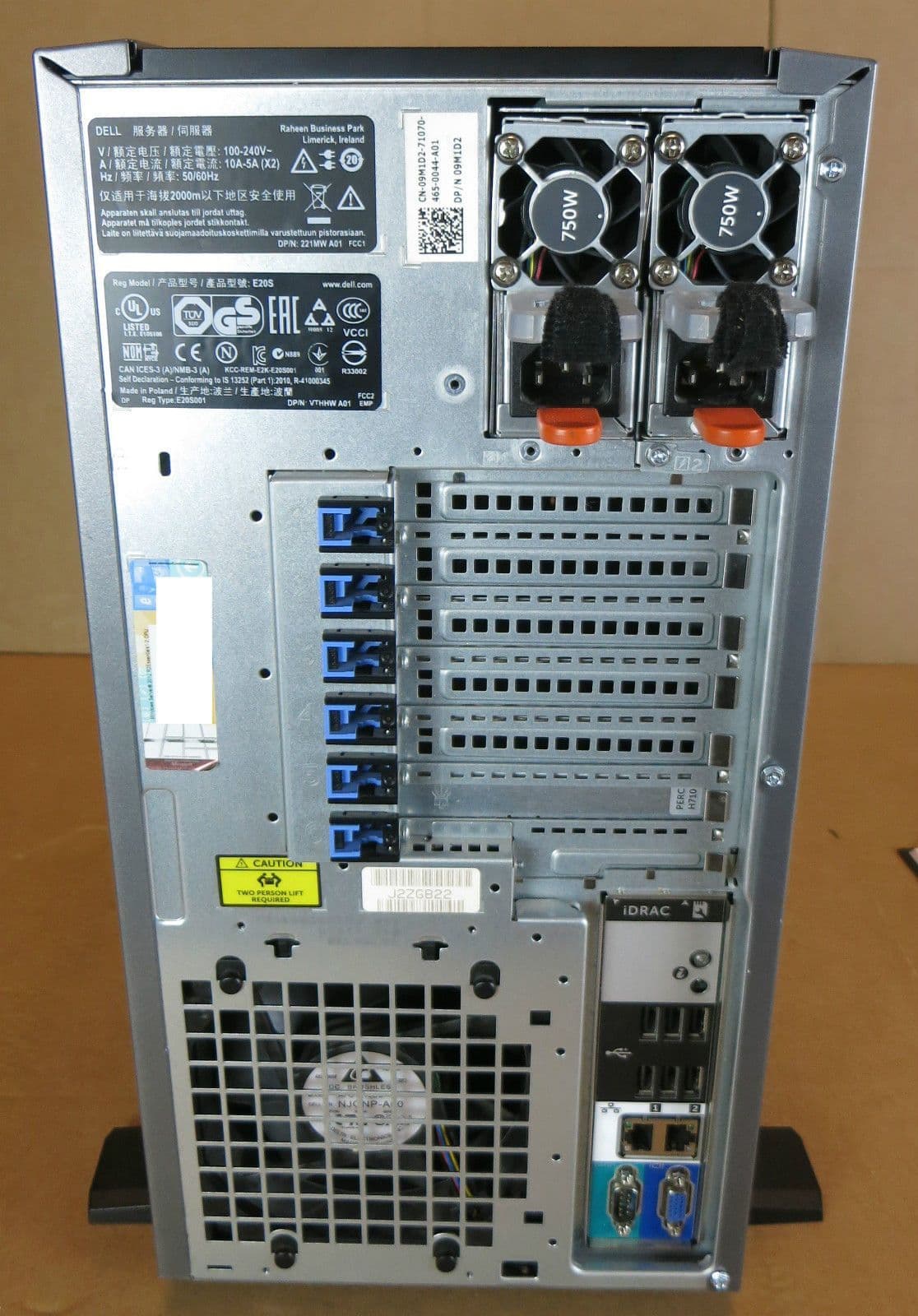 Dell PowerEdge T320 Quad Core Xeon E5-2407v2 2 40GHZ H710