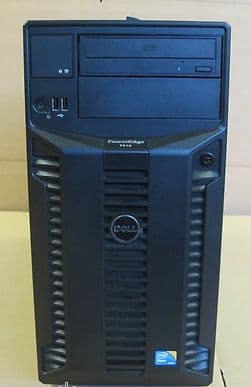 Dell PowerEdge T410 2 Quad XEON E5620 2.4Ghz 32GB 2x1TB Tower Server 08 STD COA