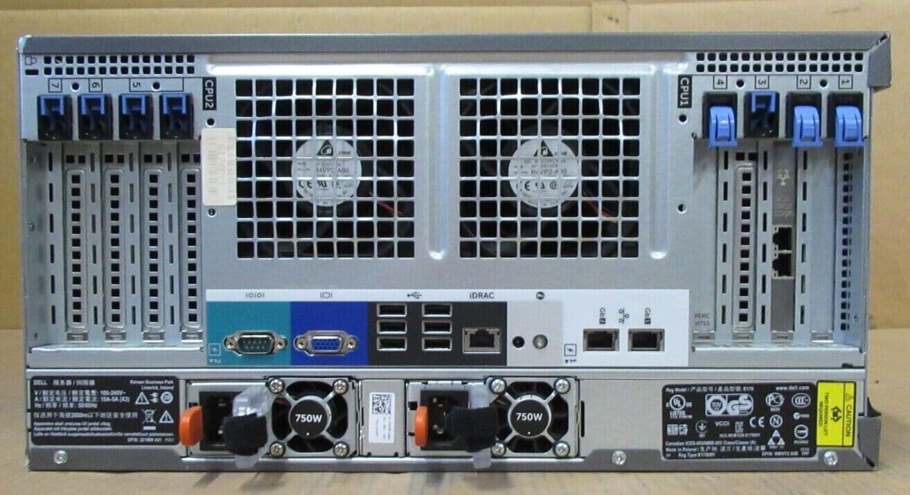 Dell PowerEdge T620 Quad-Core E5-2609 32GB Ram 16 x 2 5" SAS Bays Rack ...