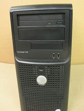 Dell PowerEdge Tower Server T100 Xeon Dual Core 3.00Ghz, 4GB RAM, 2x 73GB HDD
