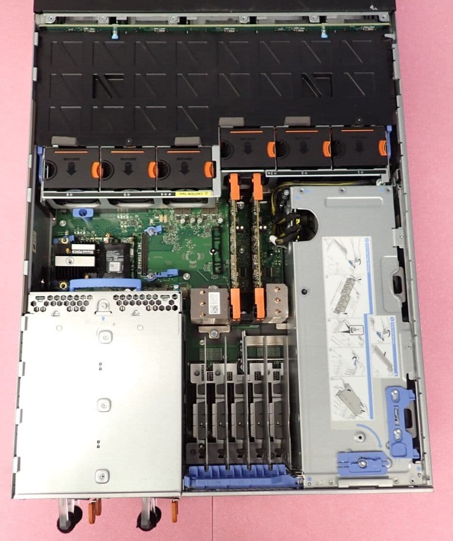 Vrtx Rear View Dell PowerEdge VRTX Rack Chassis CTO 4x M-Series Slots 25x SFF HDD R1 ...