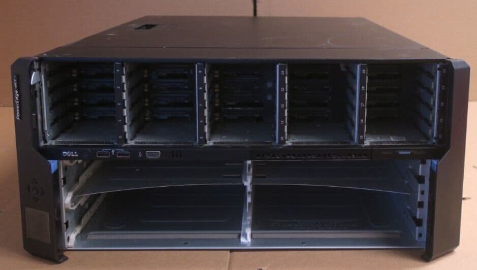 Dell PowerEdge VRTX Rack Chassis CTO R1-PT 4x M-Series Slots 25x 2 5 ...