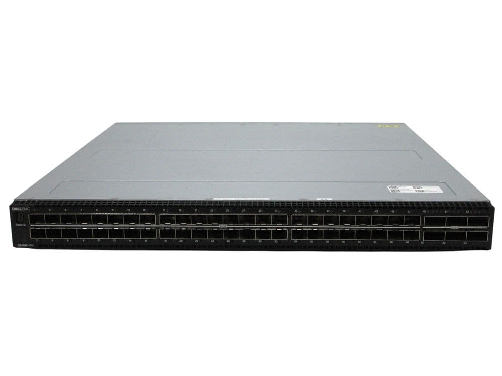 Dell PowerSwitch S5148F-ON RA 48x 25Gb SFP28 6x 100Gb QSFP28 L3 Switch ...