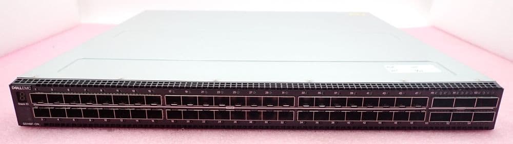 Dell PowerSwitch S5148F-ON RA 48x 25Gb SFP28 6x 100Gb QSFP28 L3 Switch OS10 Perp