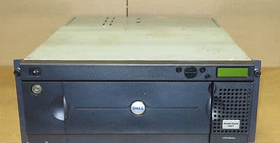 Dell PowerVault 132T SC24 0R0097 R0097 Tape Autoloader Library w/ LTO2 Drive