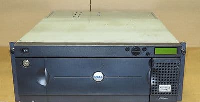 Dell PowerVault 132T SC24 0R0097 R0097 Tape Autoloader Library With LTO2 Drive