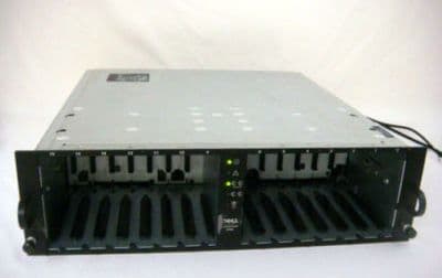 Dell PowerVault 220S 14 bay 2 x U160 SCSI Drive Storage Array