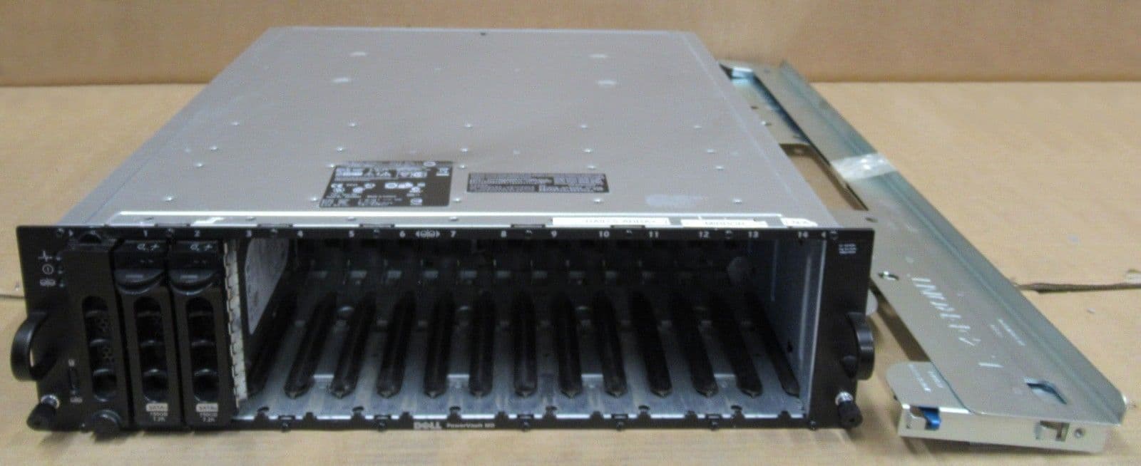 Dell PowerVault MD1000 1 5TB SATA Storage Array 2x 6GB/s Controllers ...