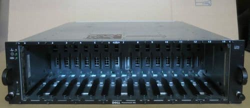 Dell PowerVault MD1000 SAS SATA 15Bay Drive Storage Array Dual Controllers Rails
