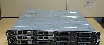 DELL POWERVAULT MD1200 12 BAY STORAGE 6GBPS SAS DUAL EMM with 12 x caddies