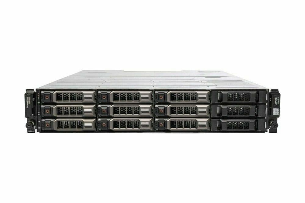 Dell PowerVault MD1200 9x 6TB 3 5" 12G HDD Dual 6G SAS Controllers Dual