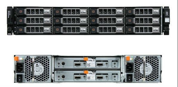 Dell PowerVault MD1200 Storage Array 12 x 3 5